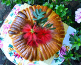 Foto del paso 6 de la receta: Pan "ovillo de lana" relleno con membrillo, pasas de uva y maní💜