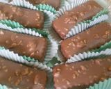صورة لخطوة 6 من وصفة صابلي الكراميل الرائع بحشوة مميزة وقلاساج الفيريرو 🍯🍫