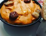 A picture of step 6 of Gachas Manchegas.