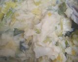 Foto langkah ke 5 dari resep Leek Puree with Baked Vis (Puree daun prei dan Ikan Alaska).