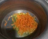 A picture of step 6 of Chilli chicken with fried rice.