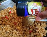 Foto langkah ke 3 dari resep Nasi goreng rendang.
