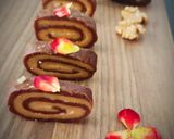 A picture of step 10 of Walnuts Filled Biscuits Swiss Rolls.