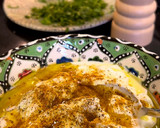 Foto del paso 2 de la receta: Berenjena asada con hummus, yogur y aceite picante #Ottolenghi