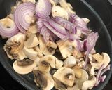 Une image de l'étape 1 de Pizza pesto/champignons.