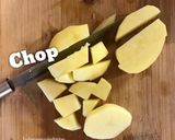 A picture of step 1 of Creamy Leek and Potato Soup.