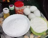 A picture of step 1 of Flowery Cake 🇵🇰.