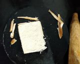 A picture of step 1 of Healthy Pinwheel Sandwich.