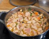 Foto del paso 5 de la receta Pavo estofado con champiñones