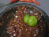 Sambel seruit gula merah