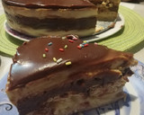Foto del paso 7 de la receta: Tarta de la abuela con cobertura de chocolate brillante 🍫