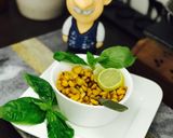 A picture of step 5 of Peri Peri Corn Masala.