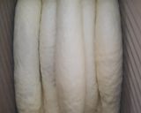 Foto langkah ke 6 dari resep Roti Tawar Belang-belang (Tanpa Telur, Empuk!).