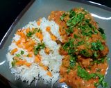 A picture of step 5 of Coconut cream fish.