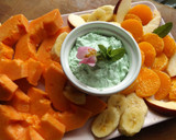 Foto del paso 2 de la receta: Plato de frutas con crema de té Matcha