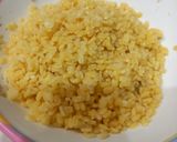 A picture of step 4 of Karalay with dal mong.