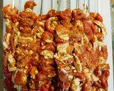 Hình bước làm 3 của món Bún thịt nướng Chả giò