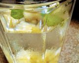 A picture of step 3 of Pineapple Water.