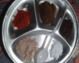 A picture of step 4 of Tikki chaat.
