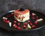 Foto del paso 4 de la receta: Timbal de salmón con ensalada de col y manzana