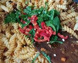 Gambar langkah 4 resipi Pasta Goreng.