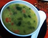 A picture of step 5 of Carrot peas soup.