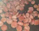 Foto del paso 1 de la receta: Claras de huevo con salchicha