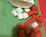 Foto langkah ke 1 dari resep 187. Corn dog Sozis Moza (Roti Tawar).