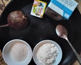 A picture of step 1 of Antioxidant rich beetroot cookies.