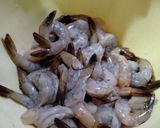 Foto langkah ke 1 dari resep Tumis Udang Paprika Wijen.