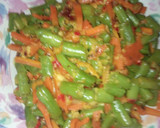 Foto langkah ke 2 dari resep Acar Wortel buncis bumbu kuning.