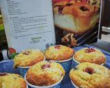 Foto langkah ke 3 dari resep Keto Yogurt Berries Muffin.