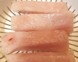 Foto del paso 3 de la receta: Dados de merluza a la romana 🐟