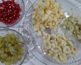 A picture of step 1 of Creamy Fruit Chaat.