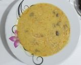 عکس مرحله 5 از دستور سوپ شیر و قارچ🍄😋👌🏻