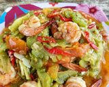 Foto langkah ke 6 dari resep Tumis Pare Udang (Anti Pahit).