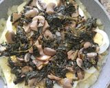 Foto del paso 7 de la receta: Tortilla de papas con setas shiitake y espinacas