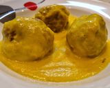 Foto del paso 7 de la receta Albóndigas de ternera en salsa de mango y curry