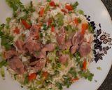 Pas rețetă Orez cu legume și pipote de pui 1 fotografie