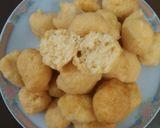 A picture of step 10 of Moong daal balls.