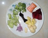 Foto langkah ke 1 dari resep MPASI - Bubur Bayi - Kentang mix Sayur Beet/Bit.