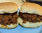 A picture of step 4 of Sloppy Joes.