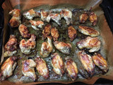 Alitas pollo al horno