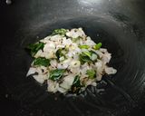 A picture of step 2 of Protein poha.