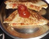 टमाटर प्याज़ सैंडविच (Tamatar Pyaz sandwich recipe in Hindi) रेसिपी चरण 2 फोटो