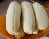 Hình bước làm 1 của món Chuối nướng