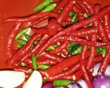 Foto langkah ke 2 dari resep Cumi Pete Chili Padi.