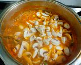 A picture of step 4 of Vegetable Pasta Soup.