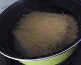 A picture of step 1 of Pasta in veggies.