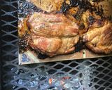 A picture of step 3 of California Farm Griddled Barbecued Pork Steaks.